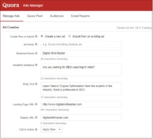 Creating an Ad Creating Looks