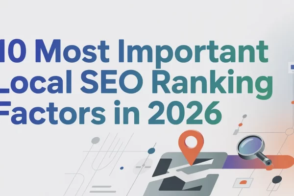 10 MOST IMPORTANT LOCAL SEO RANKING FACTORS IN 2026